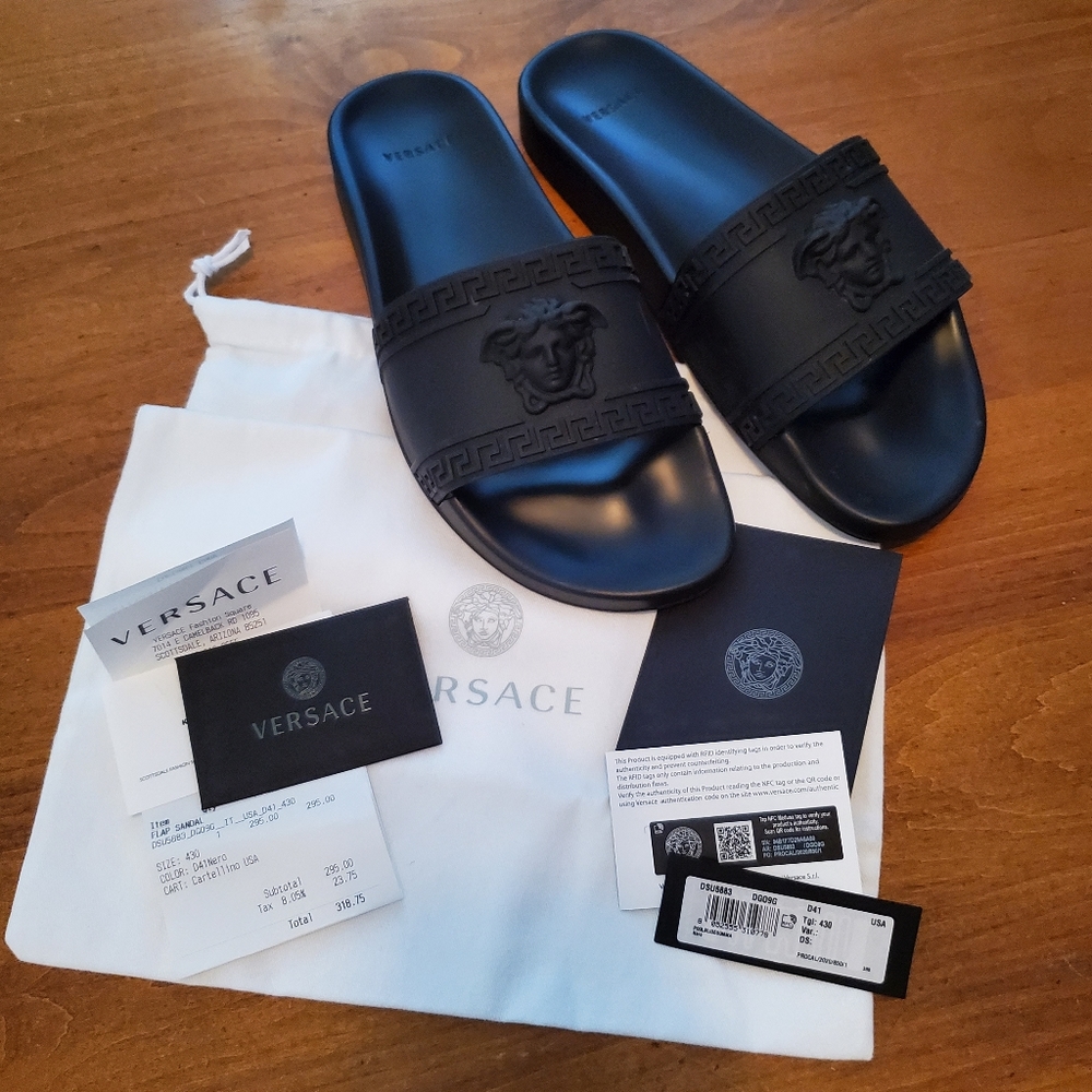 Versace slides
